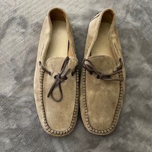 TODS Loafers Taupe suede men’s Size 7